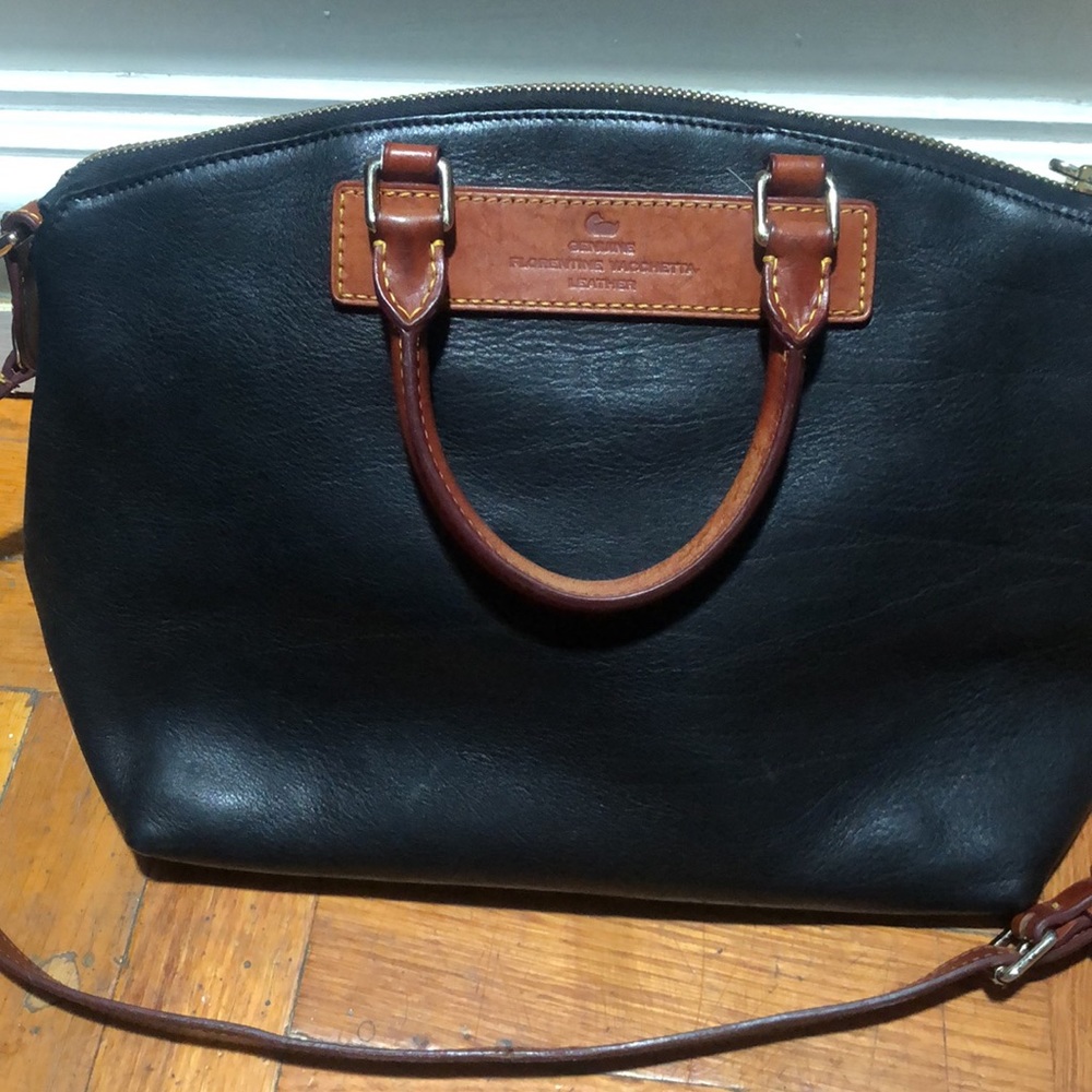 Dooney and Bourke Navy Handbag - Picture 2 of 15